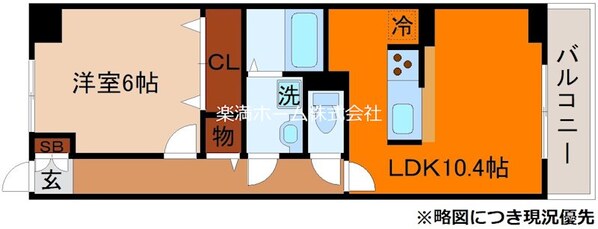 Settle　Westの物件間取画像